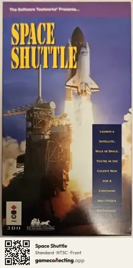 Space Shuttle 3DO Interactive Multiplayer, NTSC box front