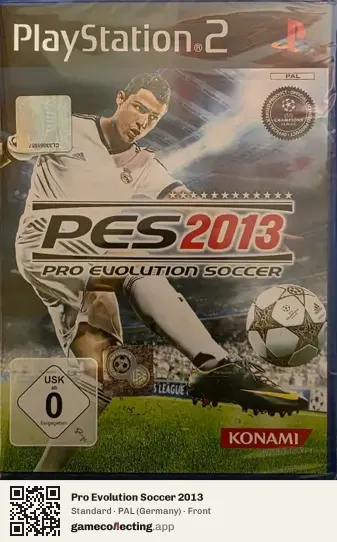 Pro Evolution Soccer 2013 PlayStation 2, Germany box front