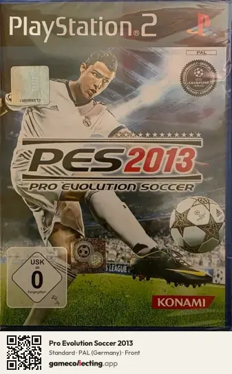 Pro Evolution Soccer 2013 PlayStation 2, Germany box front