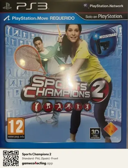 Sports Champions 2 PlayStation 3, Spain box front