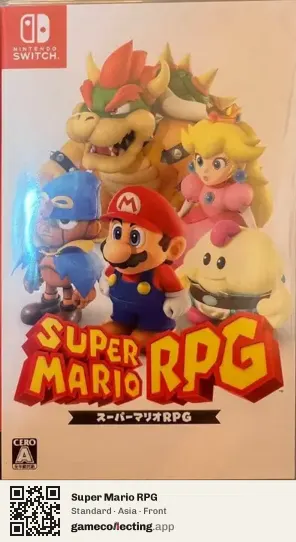 Super Mario RPG Nintendo Switch, Asia box front