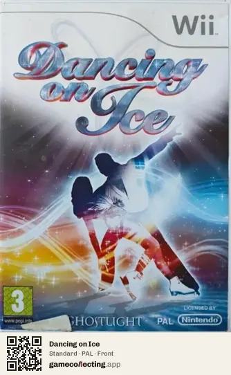 Dancing on Ice Nintendo Wii, PAL box front