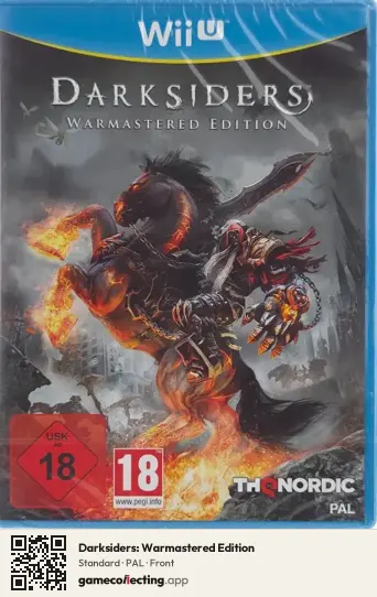 Darksiders: Warmastered Edition Nintendo Wii U, PAL box front