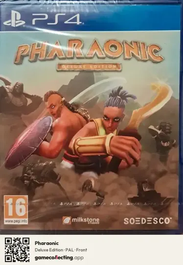 Pharaonic PlayStation 4, PAL box front