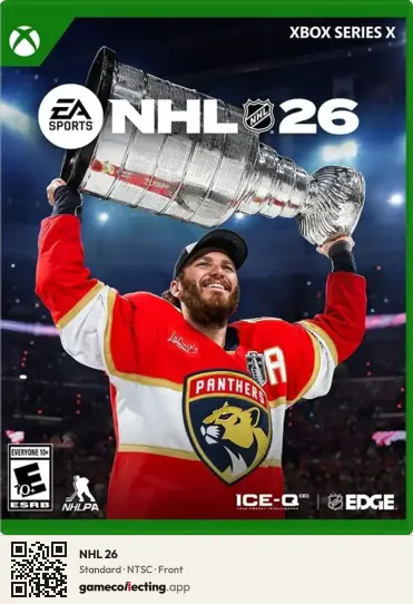 NHL 26 Xbox Series X, NTSC box front