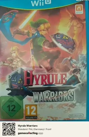 Hyrule Warriors Nintendo Wii U, Germany box front