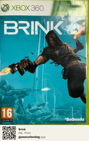 Brink Xbox 360, PAL box front
