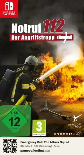 Emergency Call: The Attack Squad Nintendo Switch, Germany box front