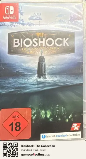 BioShock: The Collection Nintendo Switch, PAL box front