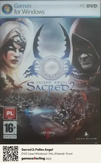 Sacred 2: Fallen Angel Computer, Poland box front