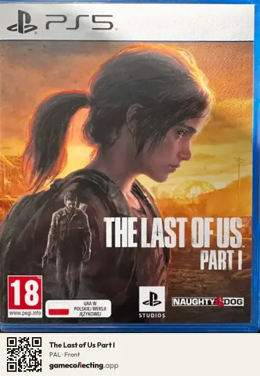 The Last of Us Part I PlayStation 5, PAL box front