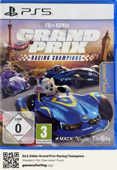 Ed & Edda: Grand Prix: Racing Champions PlayStation 5, Germany box front