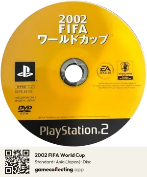 2002 FIFA World Cup PlayStation 2, Asia disc