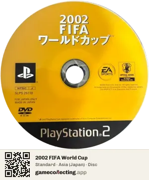 2002 FIFA World Cup PlayStation 2, Asia disc