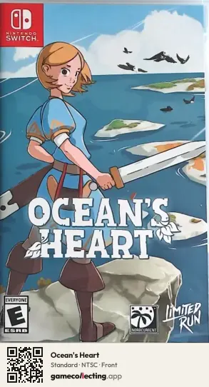 Ocean's Heart Nintendo Switch, NTSC box front