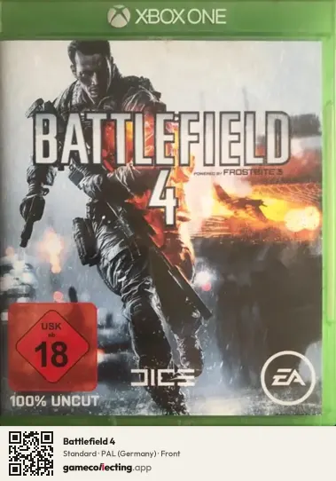 Battlefield 4 Xbox One, Germany box front