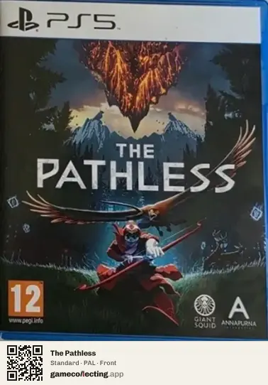 The Pathless PlayStation 5, PAL box front