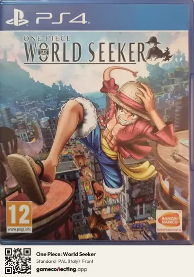 One Piece: World Seeker PlayStation 4, Italy box front