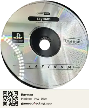 Rayman PlayStation, PAL disc
