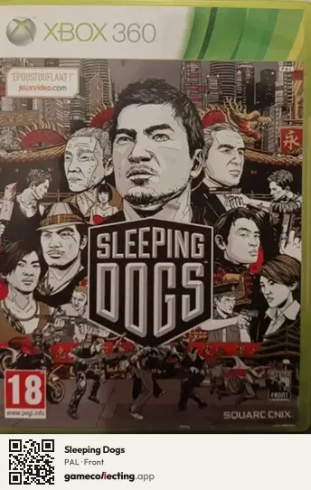 Sleeping Dogs Xbox 360, PAL box front