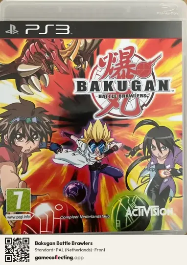 Bakugan Battle Brawlers PlayStation 3, Netherlands box front