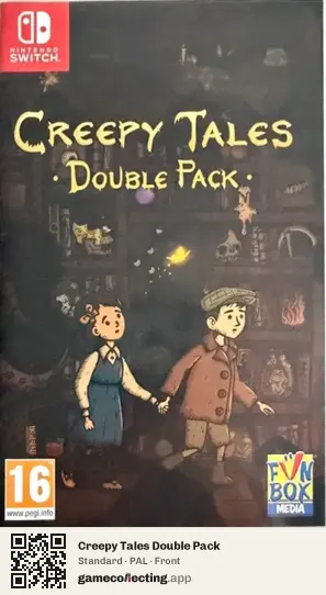 Creepy Tales Double Pack Nintendo Switch, PAL box front