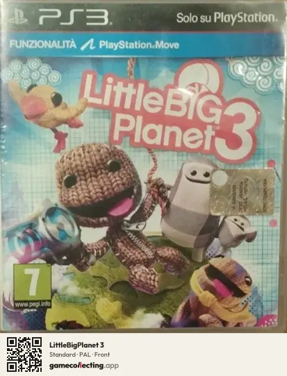 LittleBigPlanet 3 PlayStation 3, PAL box front