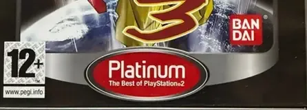 Dragon Ball Z: Budokai 3, the PEGI square on its front