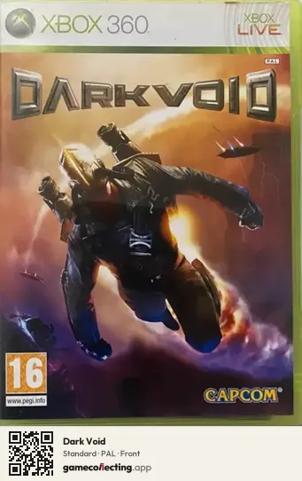 Dark Void Xbox 360, PAL box front