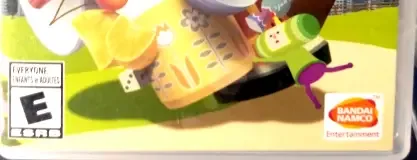 Katamari Damacy Reroll, the ESRB box on its front