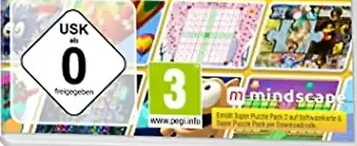 Super Puzzle Pack 2, the USK square on its front