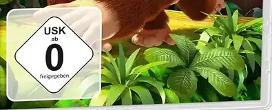 Donkey Kong Country Returns HD, the USK square on its front