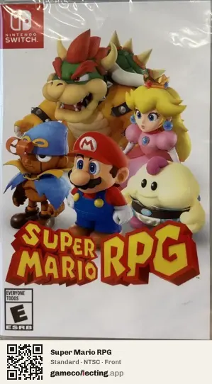 Super Mario RPG Nintendo Switch, NTSC box front