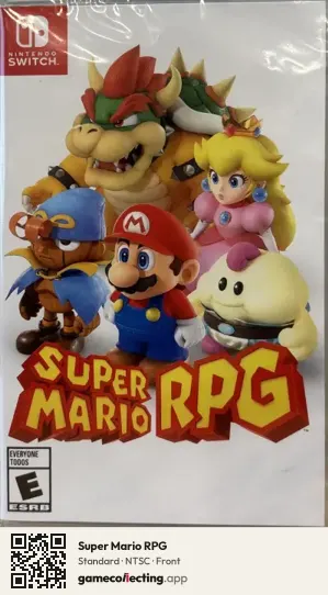 Super Mario RPG Nintendo Switch, NTSC box front