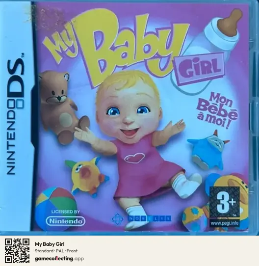 My Baby Girl Nintendo DS, PAL box front