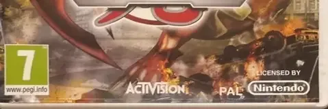 Bakugan: Defenders of the Core, the USK square on its front