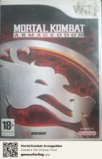 Mortal Kombat: Armageddon Nintendo Wii, France box front