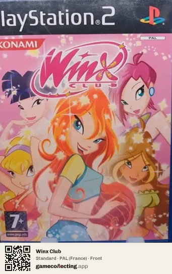 Winx Club PlayStation 2, France box front