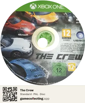 The Crew Xbox One, PAL disc