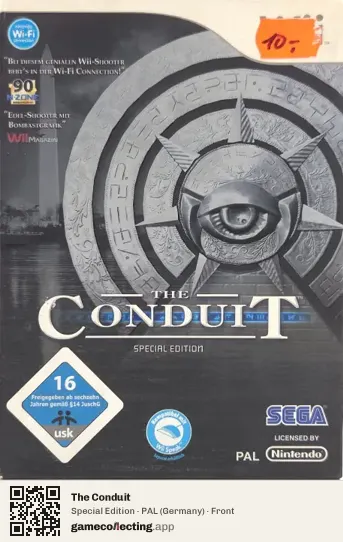 The Conduit Nintendo Wii, Germany box front