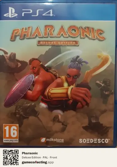 Pharaonic PlayStation 4, PAL box front