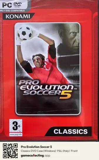 Pro Evolution Soccer 5 Computer, Italy box front