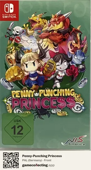 Penny-Punching Princess Nintendo Switch, Germany box front