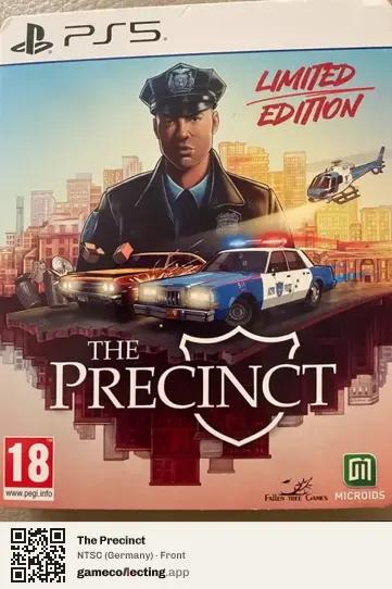 The Precinct PlayStation 5, Germany box front