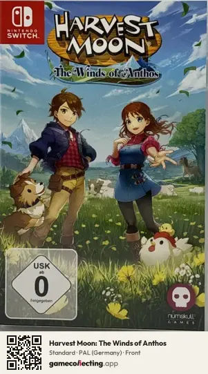 Harvest Moon: The Winds of Anthos Nintendo Switch, Germany box front
