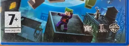 LEGO Batman: The Videogame, the PEGI square on its front