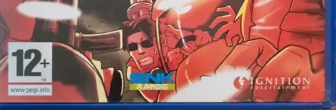 Metal Slug 5, the PEGI square on its front