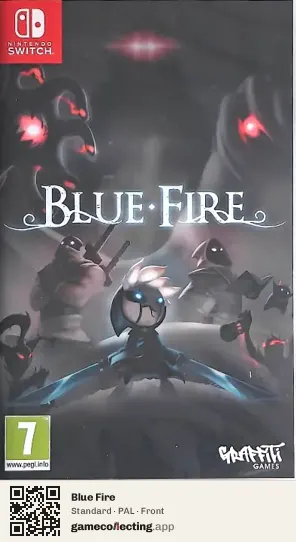 Blue Fire Nintendo Switch, PAL box front