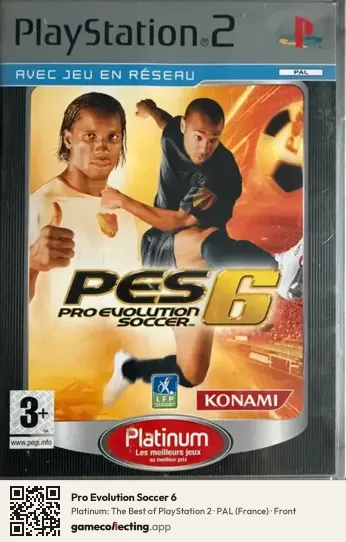 Pro Evolution Soccer 6 PlayStation 2, France box front