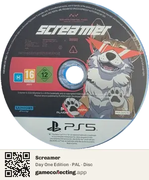 Screamer PlayStation 5, PAL disc
